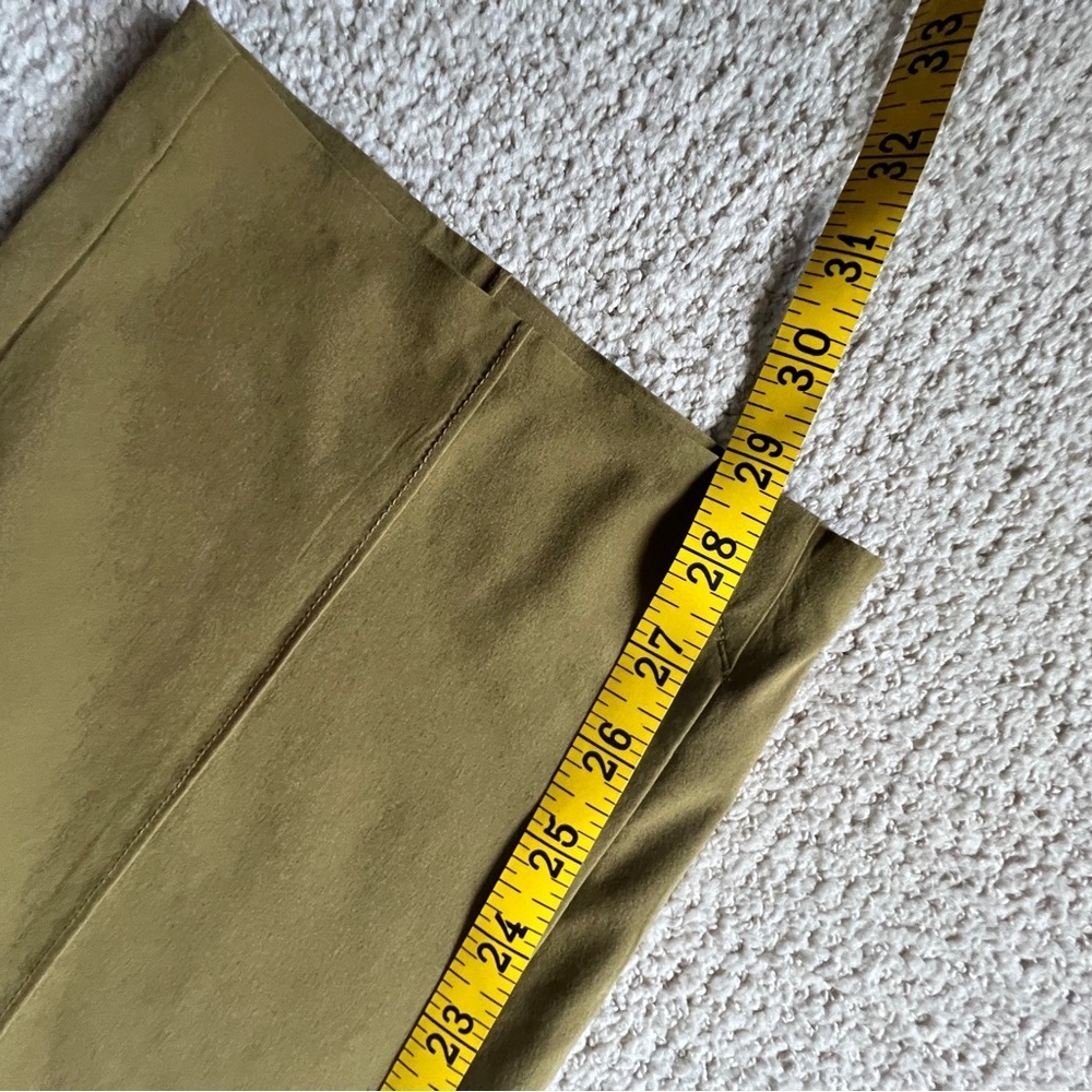 Athleta Vienna Slim Pants Athletic Pants Women's Size 12 EUC Gold Mustard - Picture 12 of 13